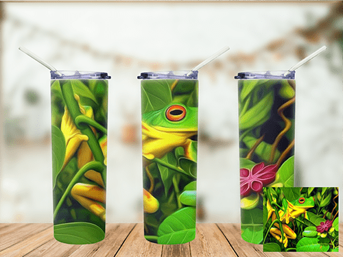 Red Eye Tree Frog Tumbler - 20oz