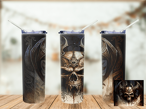 Skull   Tumbler - 20oz