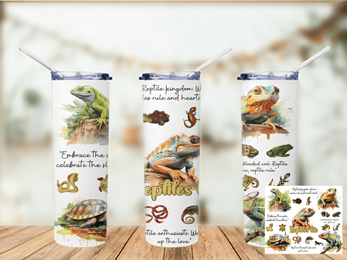 Reptiles Design   Tumbler - 20oz